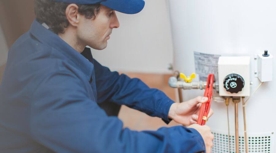 Local water heater installation in Burlington, IN